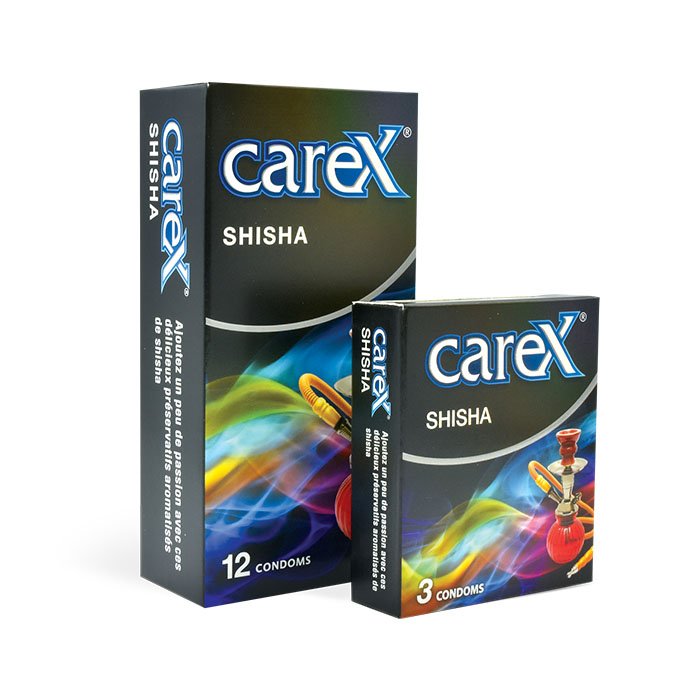CAREX - SHISHA 12 CONDOMS